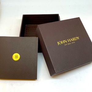 John Hardy 3.5” Gift Box and Cleaning Cloth